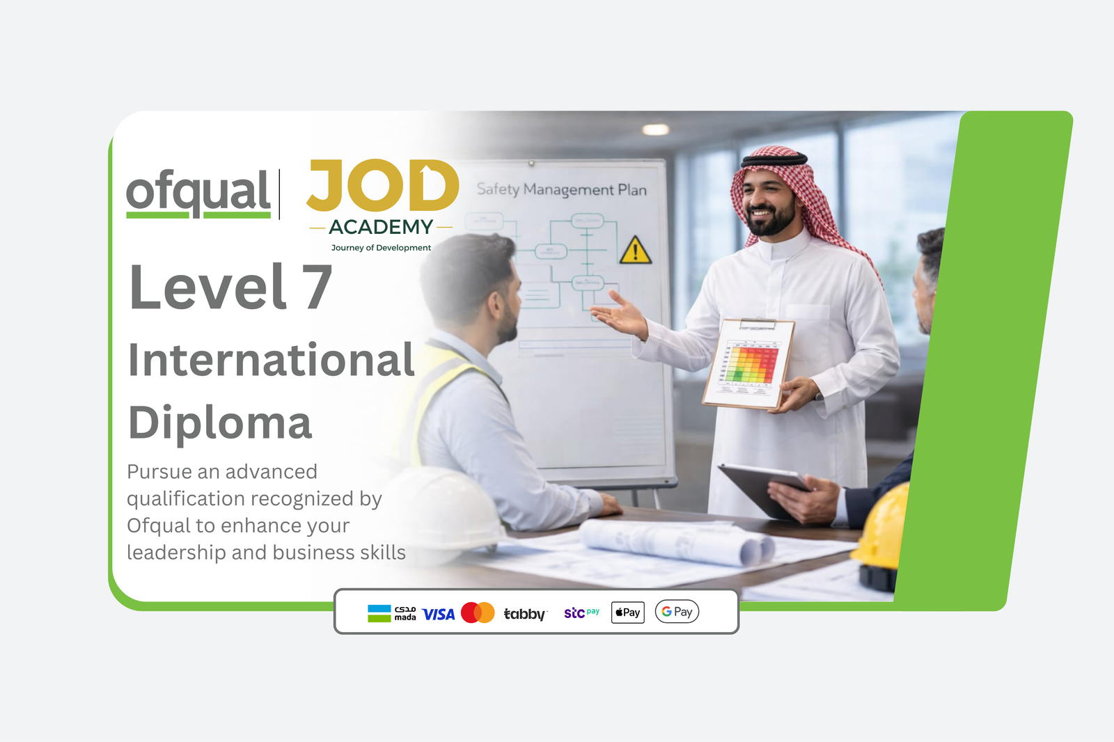 Level 7 International Diploma in Occupational Health and Safety Management (603/5639/X)